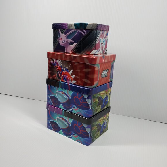 Pokémon TCG Accessories Lot - Tins, Dice, Coins, Mini Figs, Stickers, and More - Picture 5 of 5